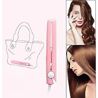 Beauty Mini Straightner Hair Straightener(Pink)