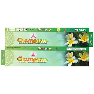                       Navamallika Agarbatti Swarna Champa Champa (50, Set Of 2)                                              