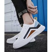Beebox WHITE Color Lace-up Smart Casual For Womens