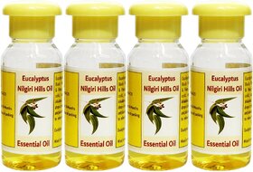 Eucalyptus Nilgiri Hills Oil - 50ml (Pack Of 4)