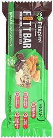 Fitspire Fit Energy Bar 35g with Quinoa Almond flavour, 100% Vegan, Made with Natural Ingredients, Helping for Instant Energy, Boosts Athletic Performance & Improves Muscle Recovery-Pack of 1