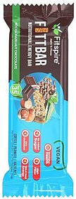 Fitspire Fit Energy Bar 35g with Mocha Hazelnut flavour, 100% Vegan, Made with Natural Ingredients, Helping for Instant Energy, Boosts Athletic Performance & Improves Muscle Recovery-Pack of 1