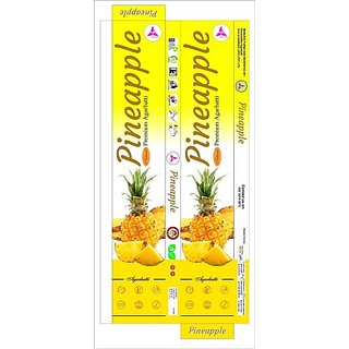                       Navamallika Agarbatti Pineapple Set Of 12 Pineapple (15, Set Of 12)                                              