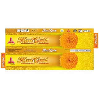 Navamallika Agarbatti Marigold Pure Marigold (15, Set Of 10)