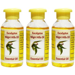 Eucalyptus Nilgiri Hills Oil - 100ml (Pack Of 3)