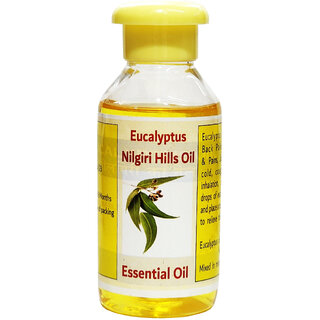                       Eucalyptus Oil - Headaches, Back Pain, Helps Soothe Aches & Pains, Joint Or Muscle (100ml)                                              