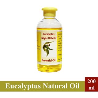                       Nilgiris Hills Eucalyptus Oil - Pack Of 1 (200ml)                                              