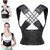 UnV Posture Corrector Belt for Men  Women Shoulder and Back Pain Relief Posture Corrector (Black)