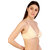 Zourt Poly Cotton B Cup Front Open Bra Set of 2 Skin Light Pink