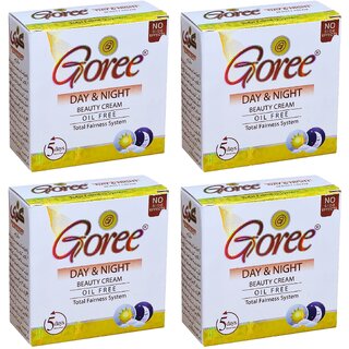                       Goree Beauty Day And Night Cream - 28g (Pack Of 4)                                              