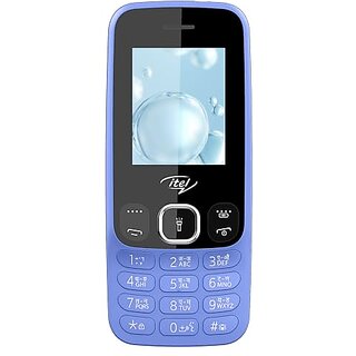                       Itel It2175P (Dual Sim, 2 Inch Display, 1200mAh Battery, Blue)                                              