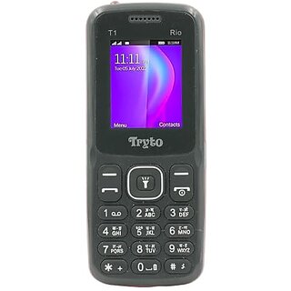                       Tryto Rio (Dual Sim, 1.8 Inch Display, 1100mAh Battery, Black)                                              