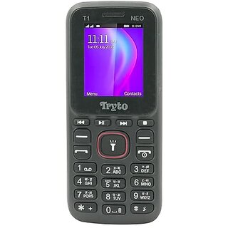                       Tryto Neo (Dual Sim, 1.8 Inch Display, 1100mAh Battery, Black)                                              