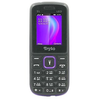                       Tryto Leo (Dual Sim, 1.8 Inch Display, 1100mAh Battery, Black)                                              