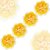 Aseenaa Floating Candles in Flower Shaped with Shades Beautiful Flower Candles Home Decor - Set of 4PC (Yellow)