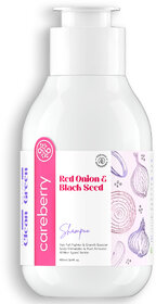 Red Onion  Black Seed Hair Growth Shampoo  Hair Fall Fighter  Growth Booster  Scalp Stimulator 100 ml