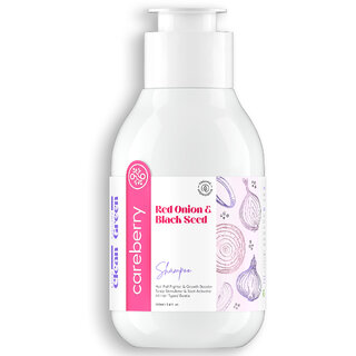 Red Onion  Black Seed Hair Growth Shampoo  Hair Fall Fighter  Growth Booster  Scalp Stimulator 100 ml