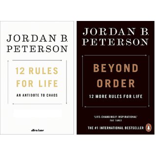                       Jordan B. Peterson 2 Books Set 12 Rules For Life  Beyond Order (English)                                              