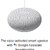 (Refurbished) GOOGLE NEST MINI (2ND GEN) WITH GOOGLE ASSISTANT WITH GOOGLE ASSISTANT SMART SPEAKER (CHARCOAL)
