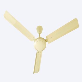 Eskon Delta Ivory High Speed Ceiling Fan 1200 Mm Energy Saving 3 Blade Ceiling Fan (Ivory, Pack Of 1)