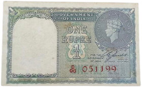 One Rupees CE Jones Redd Serial Number