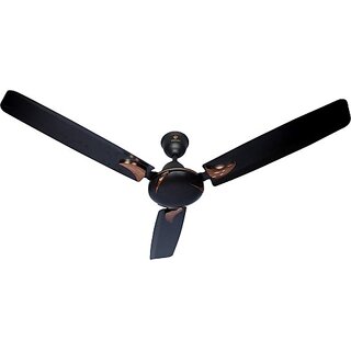                      Eskon Polo Deco - Smoke Brown 1200 Mm Ultra High Speed 3 Blade Ceiling Fan (Orient Brown, Pack Of 1)                                              
