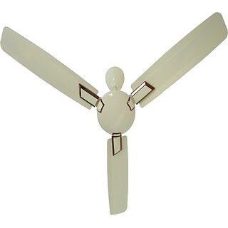                       Eskon Bolt 1200 Mm Ultra High Speed 3 Blade Ceiling Fan (Ivory, Pack Of 1)                                              