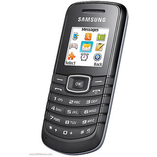                       Second Hand (Refurbished) Samsung E1080T (Single SIM, 1.4 Inch Display, Assorted Color) - Super Condition, Like New                                              