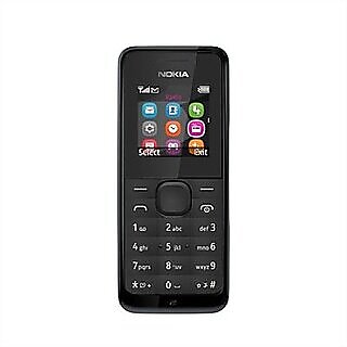                       Second Hand (Refurbished) Nokia 105 - Superb Condition, Like New                                              