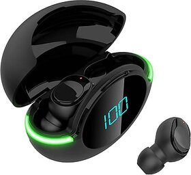 TecSox Cosmo Wireless Earbuds IPX Truly Wireless 20hrs Best Low Latency Gaming TWS Bluetooth Headset (Black, True Wireless)_WHL-174