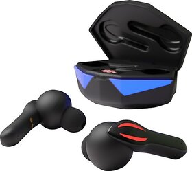 Blunt AirDot True Wireless Earbuds BT 5.2 HD Mic36 H Playtime IPX Waterproof Bluetooth Headset (Black, True Wireless)_WHL-175