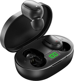 TecSox Minipod Ultra True Wireless Earbuds with Charging Case30hrs PlayTime  IPX Bluetooth Headset (Black, True Wireless)_WHL-178