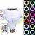 TecSox LED Light Bulbs Color Changing with Bluetooth Speakers and Remote Control RGB 5 W Bluetooth Speaker (White, 2.1 Channel)_WHL-181