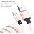 TecSox 3-in-1 Cable 1.2 m Multi Pin Cable 1.2 Meter (Compatible with Mobile, laptop, Iphone, Smart Watch, Multicolor)_WHL-184