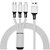 Grey 3A Multi Pin Cable 1.2 Meter 1 m Power Sharing Cable (Compatible with All devices, white)_WHL-186