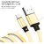 yellow 3A Multi Pin Cable 1.2 Meter 1.2 m Power Sharing Cable (Compatible with all devices, yellow)_WHL-188