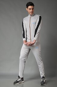 Prj In Style Solid Men Track Suit