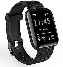 Unv Id-116 Bluetooth Smart Fitness Band Watch With Active Heart Rate Activity Tracker Waterproof Body, Blood Pressure