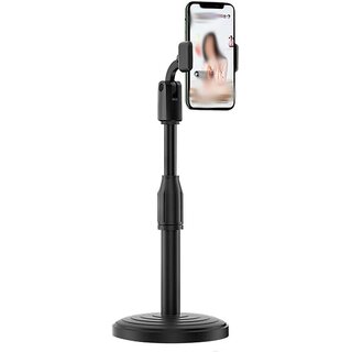                       Multi-Functional Retractable Mobile Phone Stand for Live Broadcast Desk Table Clip Bracket Table Mount Cell Phone                                              