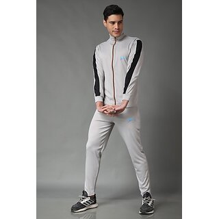                       Prj In Style Solid Men Track Suit                                              