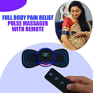                       Unv Full Body Pain Relief Pulse Massager With Remote                                              