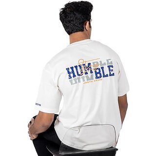 Top Men JAGTEREHO Men's Oversized Round Neck Half Sleeve Cotton T-Shirt White 2025 at ShopCircui