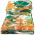 Unv Classical Printed Single Size Fleece Blanket For Ac Travelling (Green)