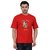 JAGTEREHO Men's Oversized Cotton T-Shirt with Half Sleeves in Fiery Black || Need More Space