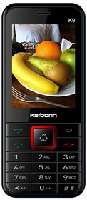Karbonn Jumbo K9 (Dual Sim, 2.6 Inch Display, 1800 Mah Battery, Black And Red)