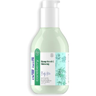                       Hemp Seed Oil  Ginseng Calming Body Lotion, Non Greasy, Non Sticky 200ml                                              
