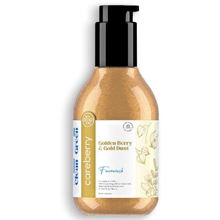                       Golden Berry  Gold Dust Face Wash, For Bright  Lit Skin, Ayush Certified 100 ml                                              