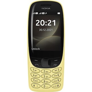Nokia 6310 (Dual Sim, 2.8 Inch Display, 1150 Mah Battery, Yellow)
