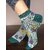 Ankle Length Designer printed Socks for Women  Girls, Multi color, Pack of 5