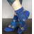 Ankle Length Designer printed Socks for Women  Girls, Multi color, Pack of 5